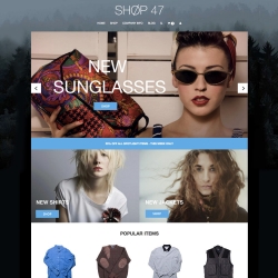 Shop47 Theme, AmeriCommerce Theme, Shop47